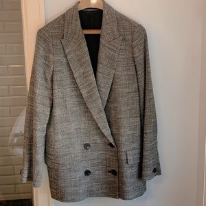 Double breasted blazer by All Saints
